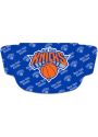 New York Knicks Repeat Logo Fan Mask - Blue