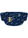 Utah Jazz Repeat Logo Fan Mask - Navy Blue
