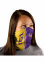 LSU Tigers Split Color Fan Mask - Purple