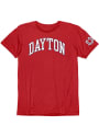 Dayton Flyers Arch Name With Sleeve Hit Fashion T Shirt - Red