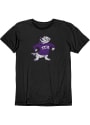 TCU Horned Frogs Vintage Logo Fashion T Shirt - Black