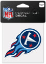 Tennessee Titans 4x4 Inch Auto Decal - Blue