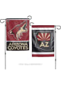 Arizona Coyotes 2 Sided Team Logo Garden Flag
