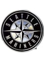 Seattle Mariners Chrome Car Emblem - Silver