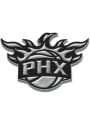 Phoenix Suns Chrome Car Emblem - Silver