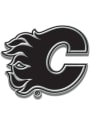 Calgary Flames Chrome Car Emblem - Silver