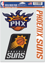 Phoenix Suns Triple Pack Auto Decal - Purple