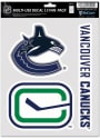 Vancouver Canucks Triple Pack Auto Decal - Green
