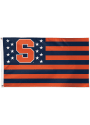 Syracuse Orange 3x5 Star Stripes Orange Silk Screen Grommet Flag