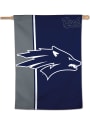 Nevada Wolf Pack Stripe 28x40 Banner