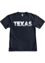 Texas Womens Rally Landscape Infill T-Shirt - Navy Blue