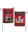 Tampa Bay Buccaneers Super Bowl LV Champions 2 Sided Garden Flag