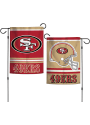 San Francisco 49ers 2 Sided Team Logo Garden Flag
