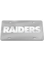 Las Vegas Raiders Logo Car Accessory License Plate