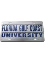 Florida Gulf Coast Eagles Inlaid Car Accessory License Plate