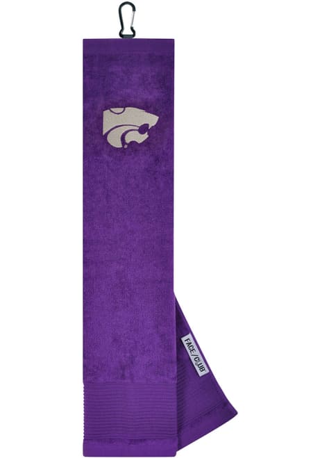 Purple K-State Wildcats Embroidered Microfiber Golf Towel