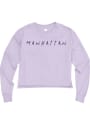 Manhattan Womens Rally Dots T-Shirt - Lavender