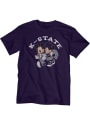 K-State Wildcats Dis College Fever Fashion T Shirt - Purple