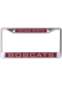 Texas State Bobcats Inlaid License Frame