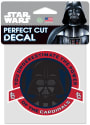 St Louis Cardinals 4X4 Darth Vader Auto Decal - Red