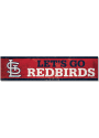 St Louis Cardinals 1.5x6 Wood Magnet