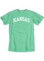 Kansas Jayhawks Classic Arch T Shirt - Teal