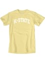 K-State Wildcats Classic Arch T Shirt - Yellow