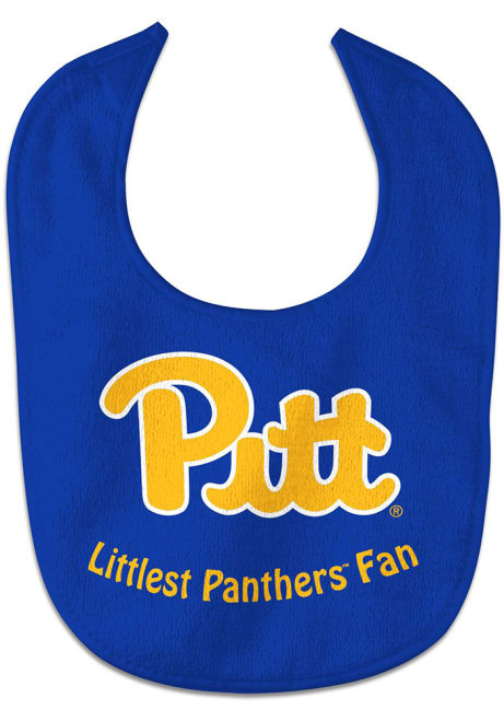 Pitt Panthers  All Pro Baby Bib - Blue