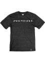 Des Moines Rally Dots Fashion T Shirt - Black