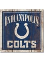 Indianapolis Colts 3x3 Wood Magnet Magnet
