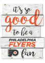 Philadelphia Flyers birch Sign