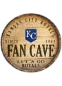 Kansas City Royals round fan cave Sign