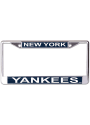 New York Yankees Printed Metallic License Frame