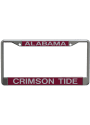 Alabama Crimson Tide Printed Metallic License Frame