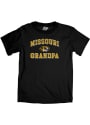 Missouri Tigers Grandpa Number One T Shirt - Black