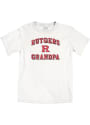 Rutgers Scarlet Knights Grandpa Number One T Shirt - White