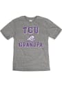 TCU Horned Frogs Grandpa Number One Fashion T Shirt - Grey