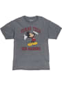 Texas Tech Red Raiders Dis Right Here Mickey Fashion T Shirt - Grey