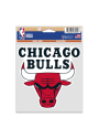 Chicago Bulls 4x4 Perfect Cut Auto Decal - Red