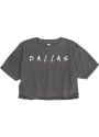 Dallas Ft Worth Womens Rally Dots T-Shirt - Black