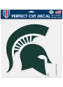 Michigan State Spartans 12x12 Auto Decal - Green