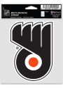 Philadelphia Flyers 3.75x5 Logo Auto Decal - Black