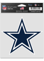 Dallas Cowboys 3.75x5 Logo Auto Decal - Blue