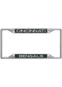 Cincinnati Bengals Black Glitter Background License Frame