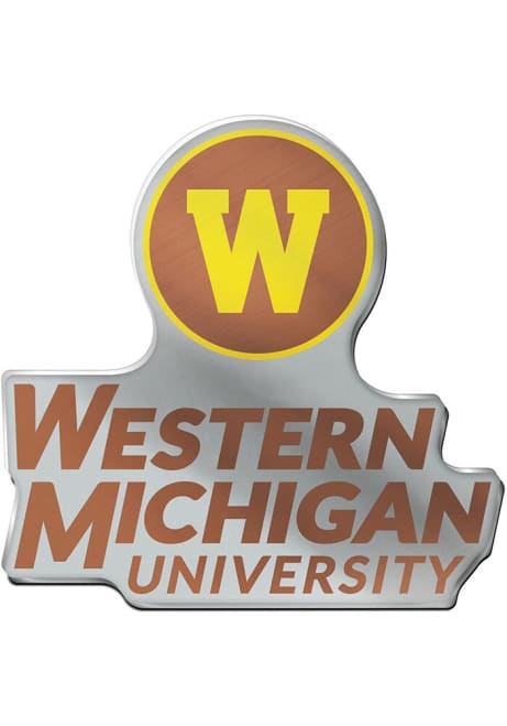 Western Michigan Broncos   Acrylic Car Emblem