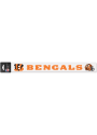 Cincinnati Bengals 3x10 Auto Decal - Orange