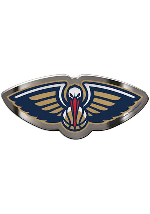 New Orleans Pelicans NAVY Acrylic Car Emblem 57112898