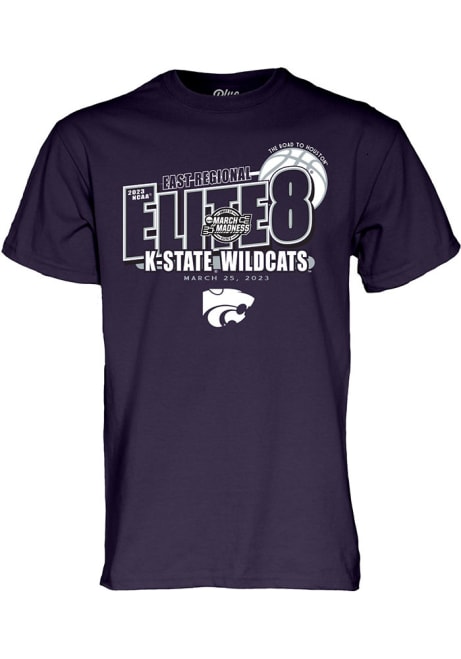 K-State Wildcats 2023 Elite 8 Short Sleeve T Shirt