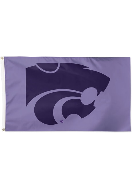 K-State Wildcats 3x5 Deluxe Design Silk Screen Grommet Flag