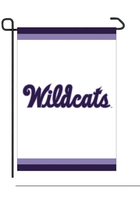 Purple K-State Wildcats 2 Sided Garden Flag